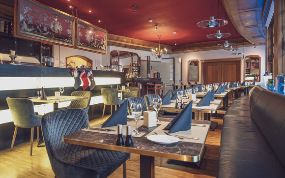 Restaurant Giodavin Davos - Speisesaal | © Davos Klosters Mountains