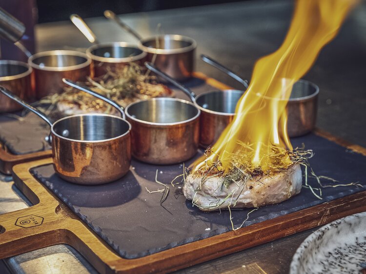 Entrecôte im Restaurant Stall Valär in Davos Platz | © Davos Klosters Mountains