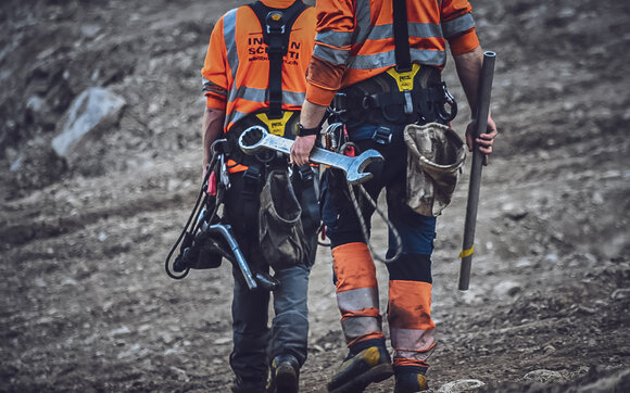 Bei der Mittelstation am Sessellift Carjöl Jakobshorn werden seit Juli 2024, mehrere Arbeiten ausgeführt. | © Davos Klosters Mountains