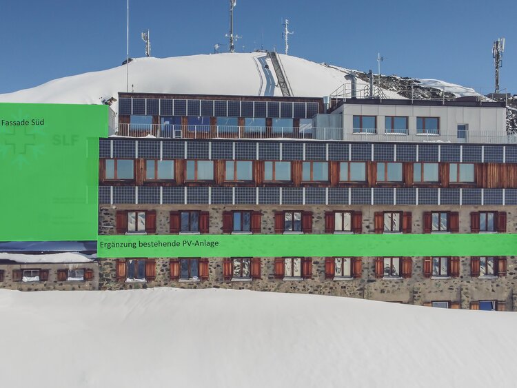 Aussenansicht eines mehrstöckigen, älteren Gebäude mit vielen Fenstern  | © Davos Klosters Mountains 