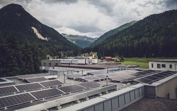 Photovoltaikanlage | © Davos Klosters Mountains 