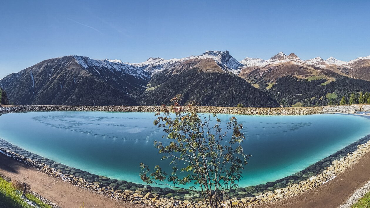 Nüllisee Panorama | © Davos Klosters Mountains