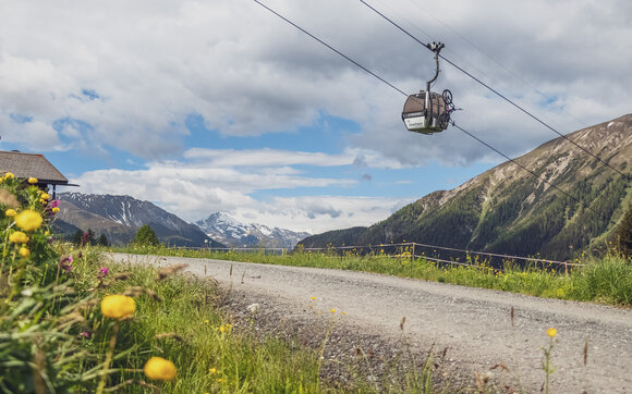 Bike Transport Rinerhorn | © Davos Klosters Mountains