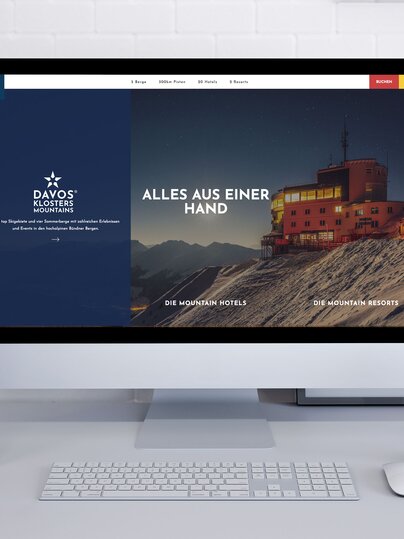 Auf einem Bildschirm, einem I-Pad und einem I-Phone ist die neue Website ersichtlich.  | © Walsoedesign