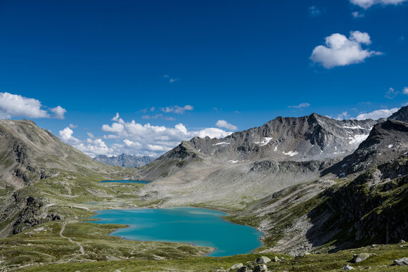 In der alpinen Bergwelt eingebettet liegen die Jöriseen. | © DDO: Christian Egelmair