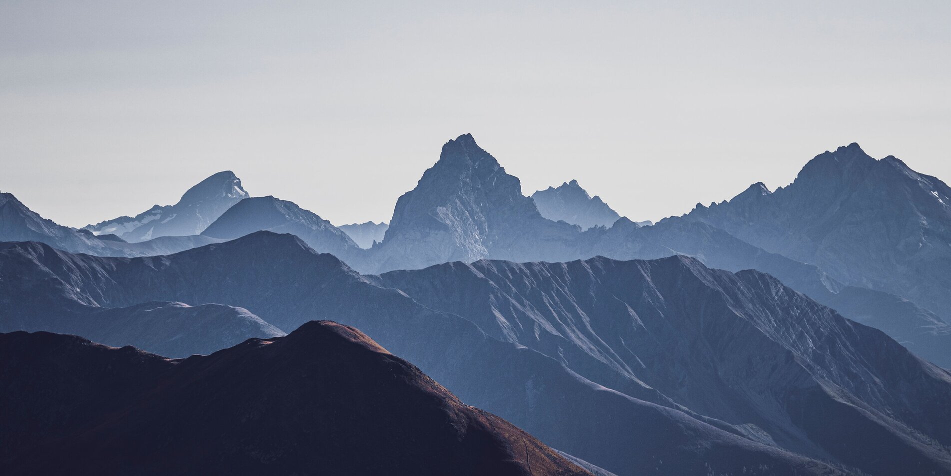 Aussicht auf diverse Berge  | © Davos Klosters Mountains 