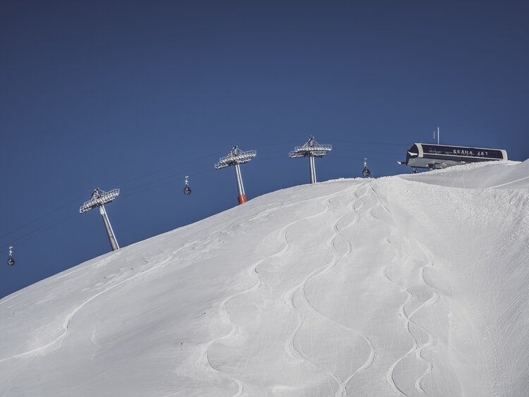 Sicht auf Brämabüel Sessellift. | © Davos Klosters Mountains