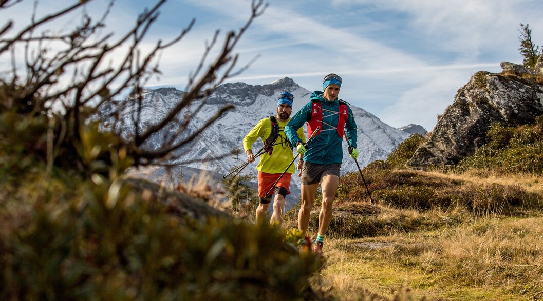 Madrisa Trail | © Davos Klosters Mountains Participants of the Madrisa Trail during trail running | © Davos Klosters Mountains