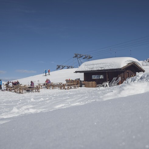 Blick auf die Nülli Schneebar am RInerhorn. | © Davos Klosters Mountains