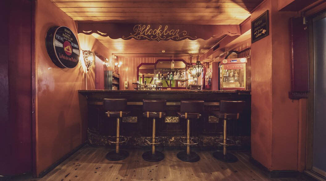 Pflockbar in der Bolgenschanze in Davos | © Davos Klosters Mountains