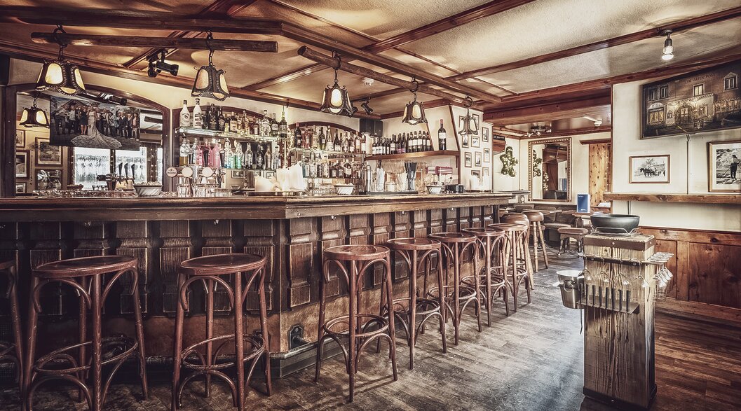 Die heimelige Hausbar in der Alten Post Davos. | © Davos Klosters Mountains