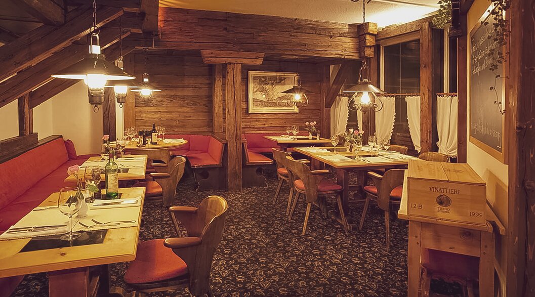 Warm atmosphere in the cozy Montana Stübli. | © Davos Klosters Mountains