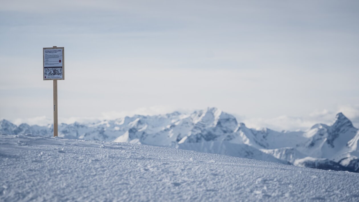 Aushang Ski Challange  | © Davos Klosters Mountains 