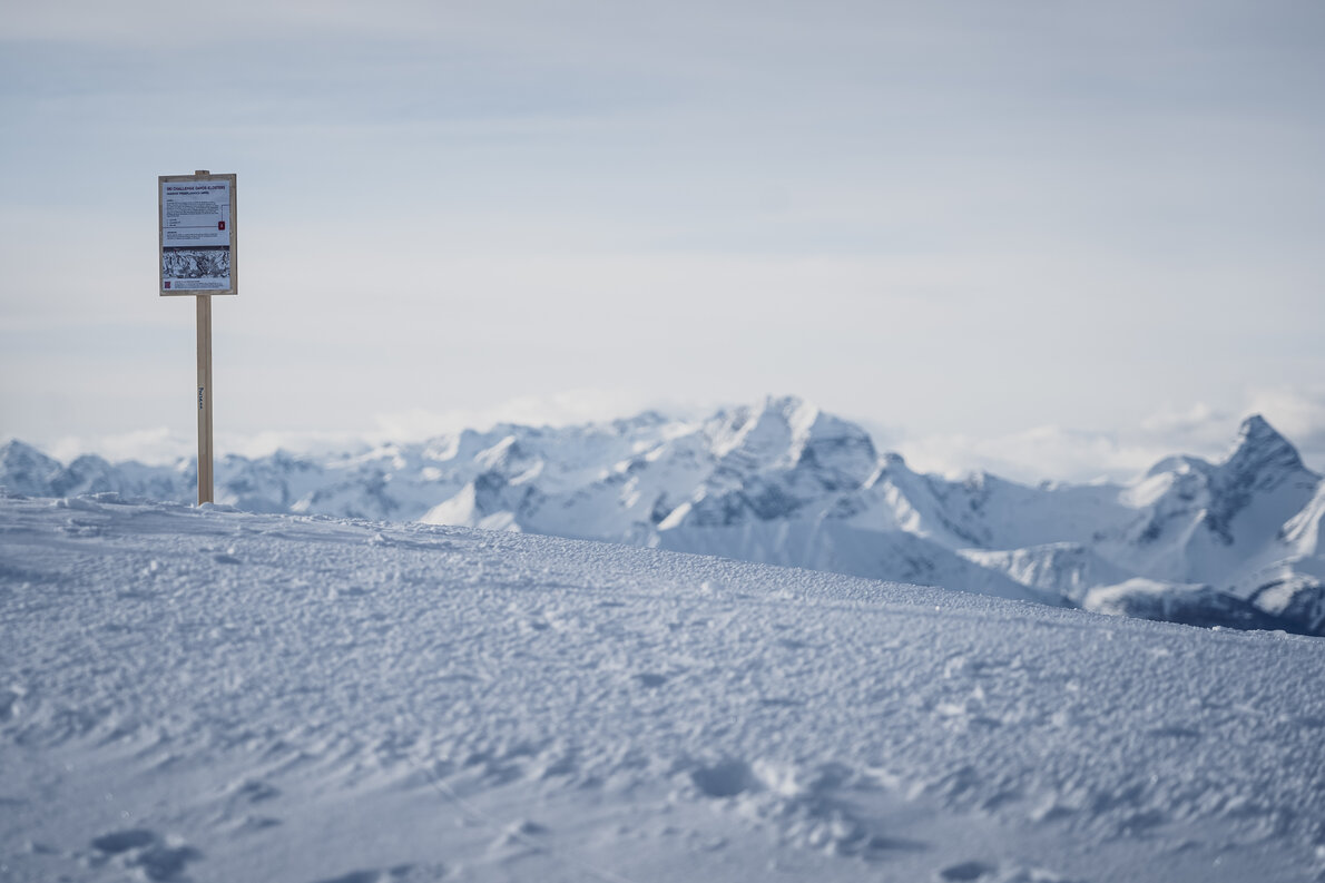 Aushang Ski Challange  | © Davos Klosters Mountains 