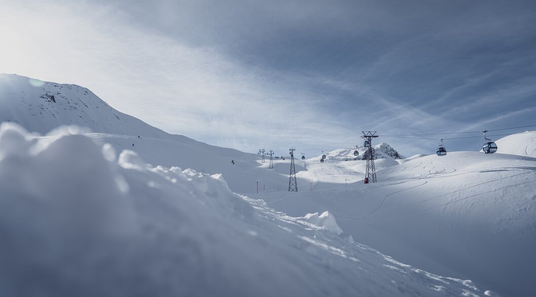 Sesselbahn im Wintersportgebiet | © Davos Klosters Mountains Sesselbahn im Wintersportgebiet | © Davos Klosters Mountains