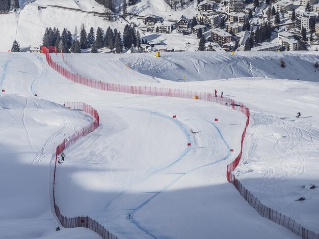 FIS Ski Rennpiste auf dem Jakobshorn in Davos | © Davos Klosters Mountains