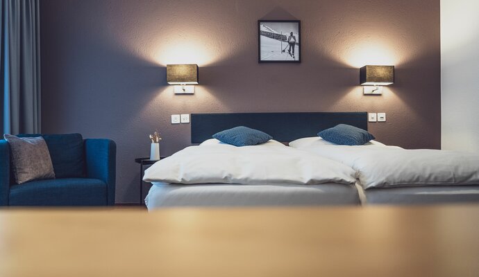 Renovated room in the Hotel Ochsen | © Davos Klosters Mountains