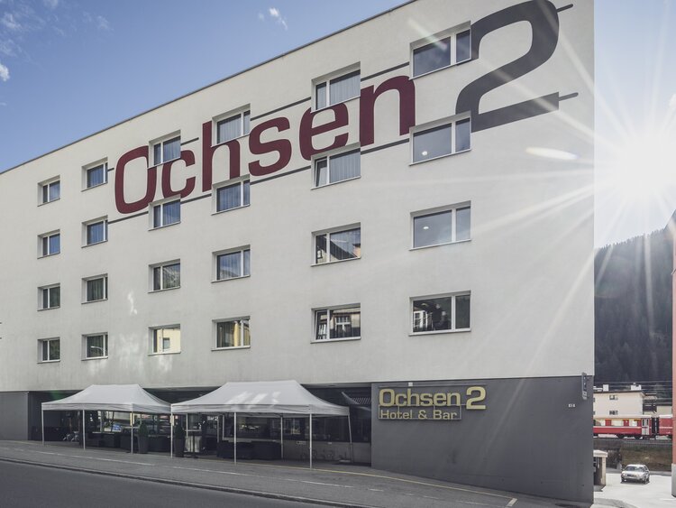 Aussenansicht vom Hotel Ochsen 2 | © Davos Klosters Mountains