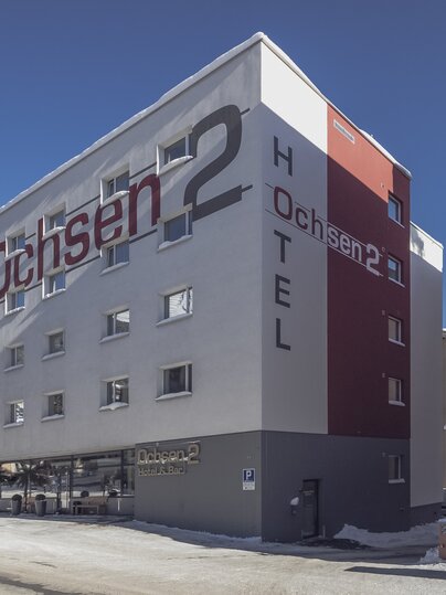 Aussenansicht vom Hotel Ochsen | © Davos Klosters Mountains 