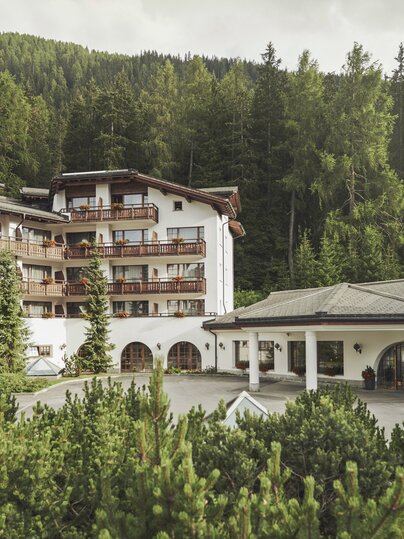 Haupteingang Waldhuus Davos | © Davos Klosters Mountains