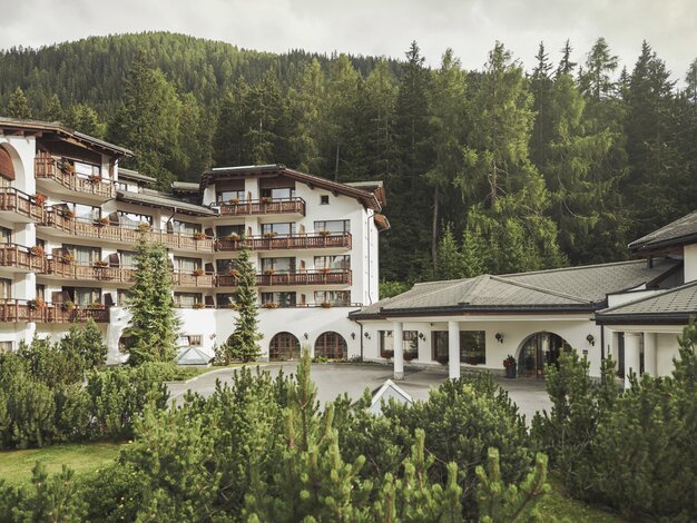Haupteingang Waldhuus Davos | © Davos Klosters Mountains