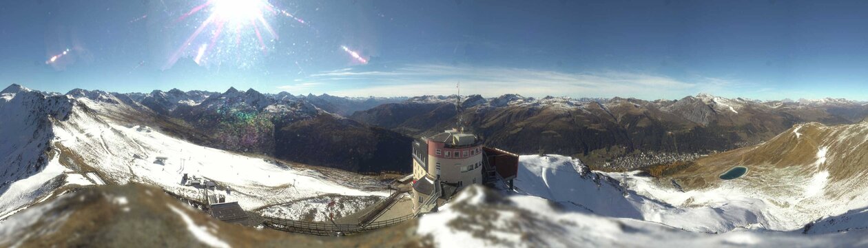 Jakobshorn Davos Webcam Panorama | © Davos Klosters Mountains