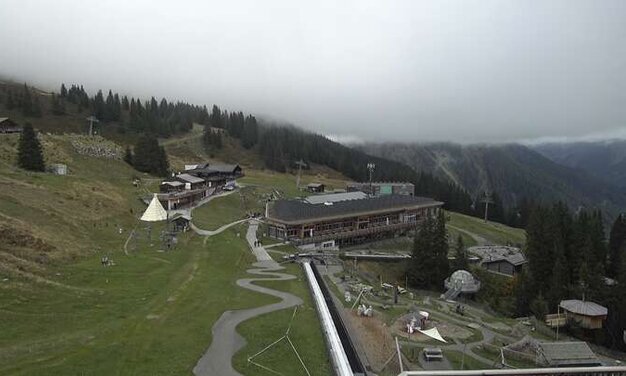 Blick auf das Madrisaland Klosters | © Davos Klosters Mountains