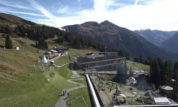 Blick auf das Madrisaland Klosters | © Davos Klosters Mountains