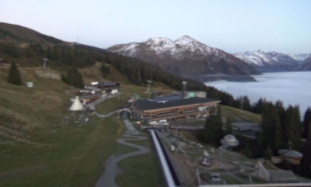 Blick auf das Madrisaland Klosters | © Davos Klosters Mountains