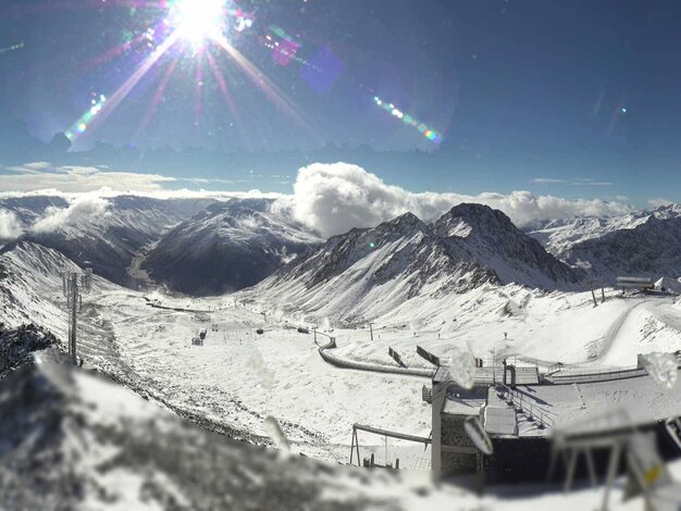 Parsenn Davos Webcam Panorama | © Davos Klosters Mountains