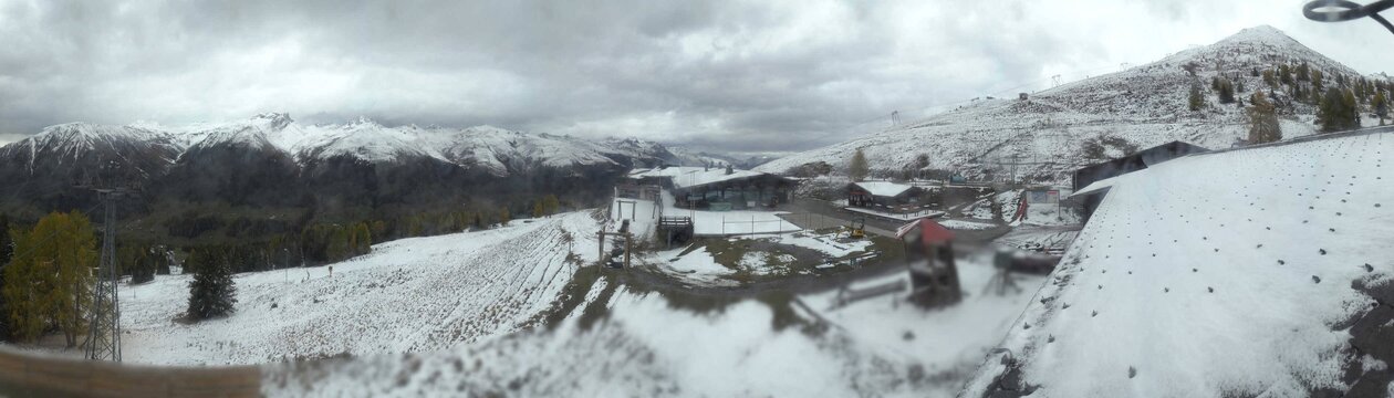 Rinerhorn Davos Webcam Panorama | © Davos Klosters Mountains