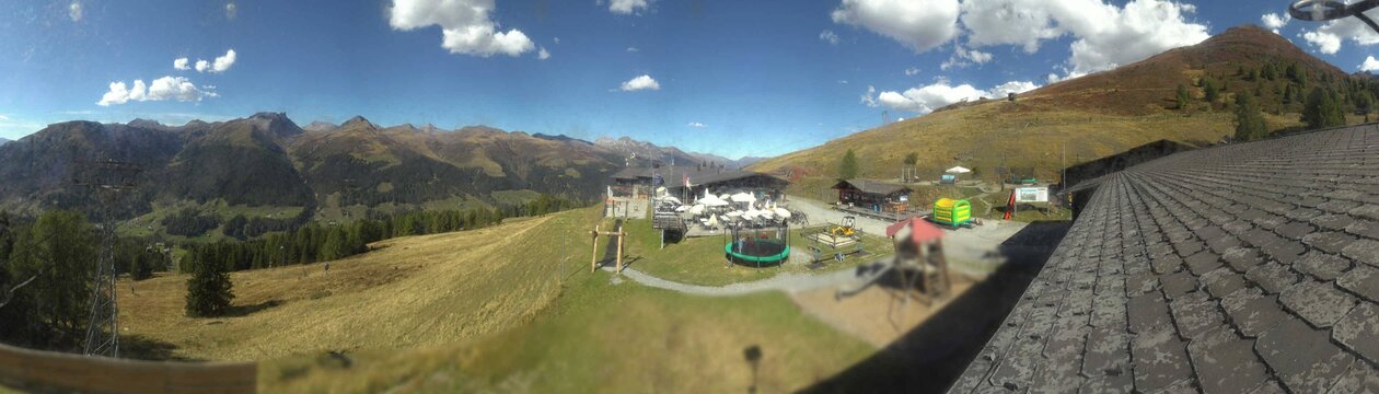 Rinerhorn Davos Webcam Panorama | © Davos Klosters Mountains