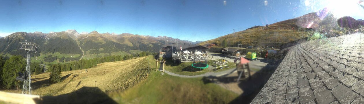 Rinerhorn Davos Webcam Panorama | © Davos Klosters Mountains